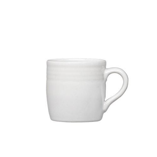 EMBOSS CIRCLES JARRO MUG 250ML BLANCO