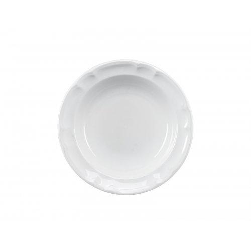 BARROCO PLATO HONDO 21 CM BLANCO 