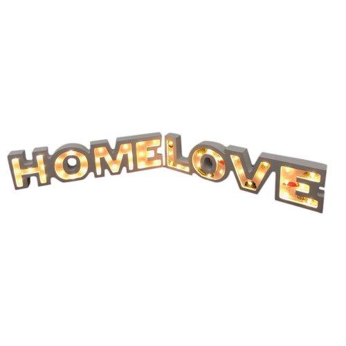 CORPOREO MDF Y LED LOVE 9x35 CM