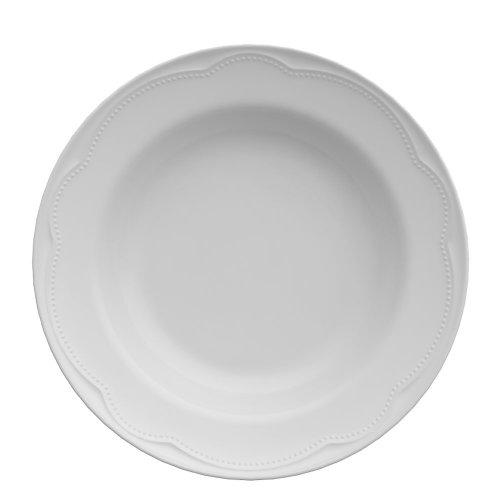 COTTAGE PLATO HONDO 23 CM BLANCO