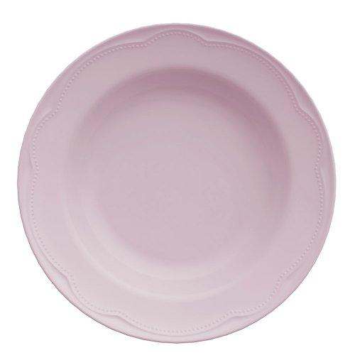 COTTAGE PLATO HONDO 23 CM ROSA