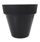 MACETA JOSEPHINE 30 CM NEGRO