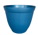 MACETA FINNY 24 CM AZUL METAL