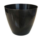MACETA BERTA 15 CM NEGRO