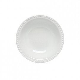 EMBOSS MAUVE PLATO HONDO 21.5 CM BLANCO