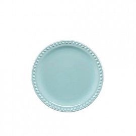 EMBOSS MAUVE PLATO POSTRE BABY TURQUESA