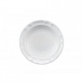 BARROCO PLATO HONDO 21 CM BLANCO 