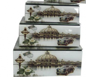 SET ALHAJERO DISEÑO VINTAGE X3
