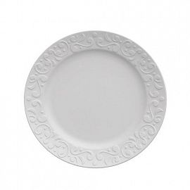 TASSEL PLATO POSTRE 20.5 CM BLANCO