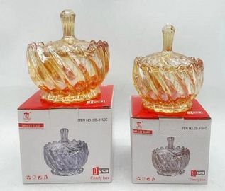 CARAMELERA AMBAR 10*10.5CM ONDAS